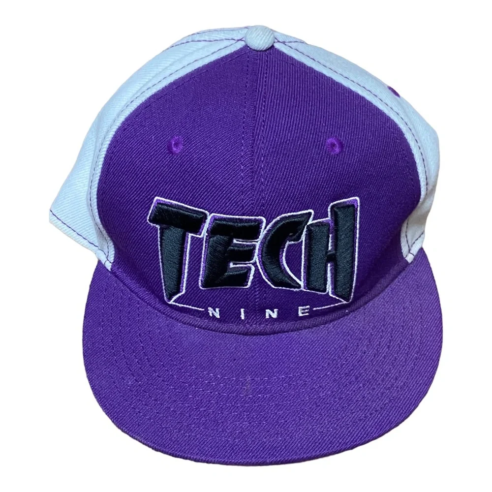 Tech Nine True Game 9 Hip Hop RAP Rapper Purple SnapBack Baseball Hat - Picture 1 of 9